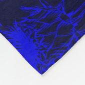 Clan Colquhoun Crest & Tartan Knot Fleece Deken (Hoek)