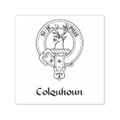 Clan Colquhoun Crest Zelfinktende Stempel (Design)