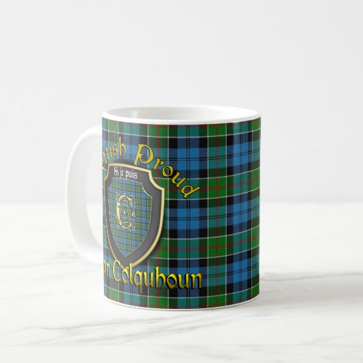 Clan Colquhoun Scottish Proud Cups Mokken (Voorkant links)