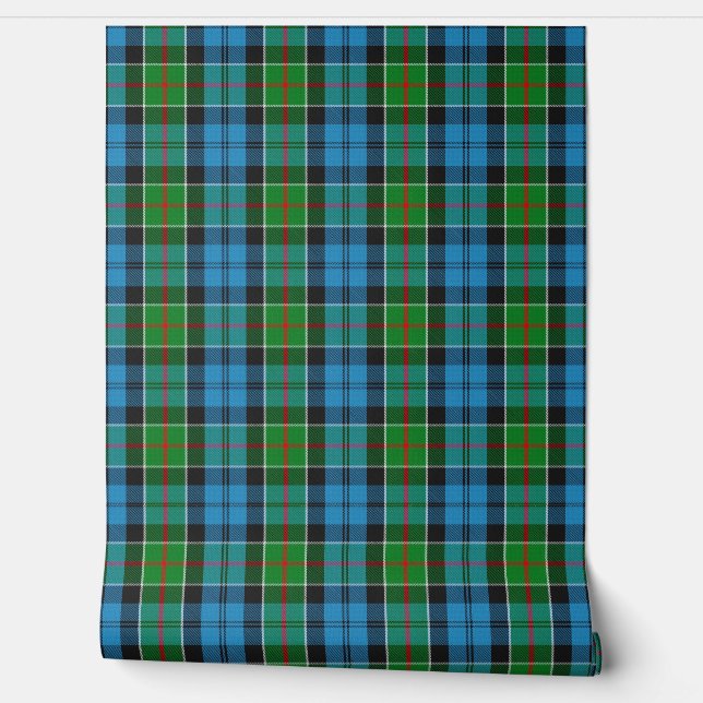 Clan Colquhoun Tartan Behang (Afrollen)