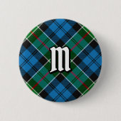 Clan Colquhoun Tartan Button (Voorkant)