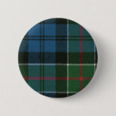 Clan Colquhoun Tartan Button (Voorkant)