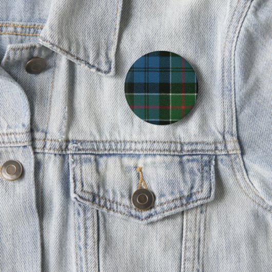 Clan Colquhoun Tartan Button (In situ)