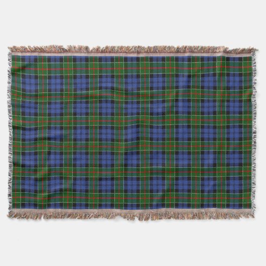 Clan Colquhoun Tartan Deken (Voorkant)