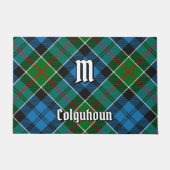 Clan Colquhoun Tartan Deurmat (Voorkant)