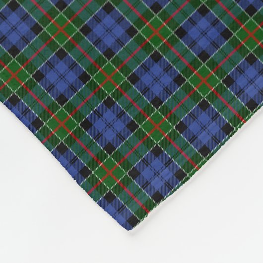 Clan Colquhoun Tartan Fleece Deken (Hoek)