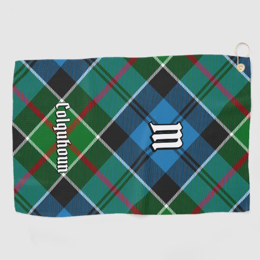 Clan Colquhoun Tartan Golfhanddoek (Horizontaal)