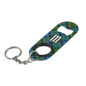 Clan Colquhoun Tartan Mini Flessenopener (Voorkant Gekanteld)