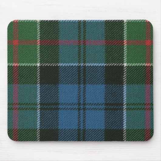 Clan Colquhoun Tartan Muismat (Voorkant)