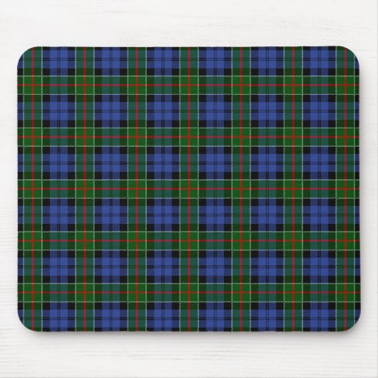 Clan Colquhoun Tartan Muismat (Voorkant)