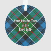 Clan Colquhoun Tartan Ornament (achterkant)