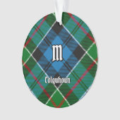 Clan Colquhoun Tartan Ornament (voorkant)