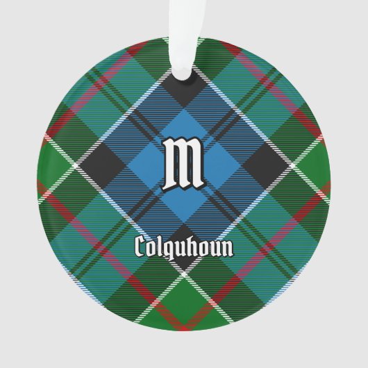 Clan Colquhoun Tartan Ornament (voorkant)