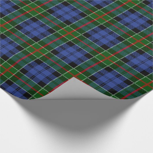 Clan Colquhoun Tartan Patroon Cadeaupapier (Hoek)