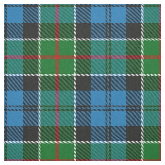 Clan Colquhoun Tartan Stof (Swatch)