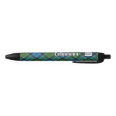 Clan Colquhoun Tartan Zwarte Inkt Pen (Bodem)