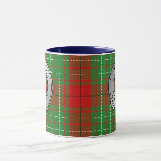 Clan Comyn | Cumming Crest & Tartan Mok (Midden)