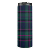 Clan Cooper Plaid Custom Thermal Tumbler Thermosbeker (Achterkant)
