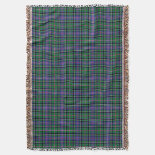 Clan Cooper Tartan Deken (Voorkant Verticaal)