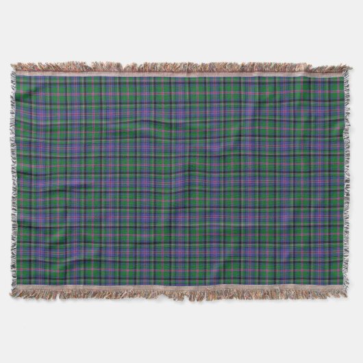 Clan Cooper Tartan Deken (Voorkant)