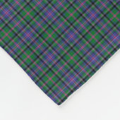 Clan Cooper Tartan Fleece Deken (Hoek)