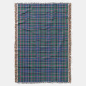 Clan Cooper Tartan Green en Blue Pset Deken (Voorkant Verticaal)