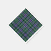 Clan Cooper Tartan Plaid Servetten (Hoek)