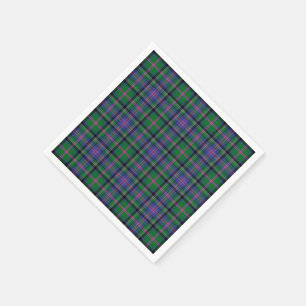 Clan Cooper Tartan Plaid Servetten