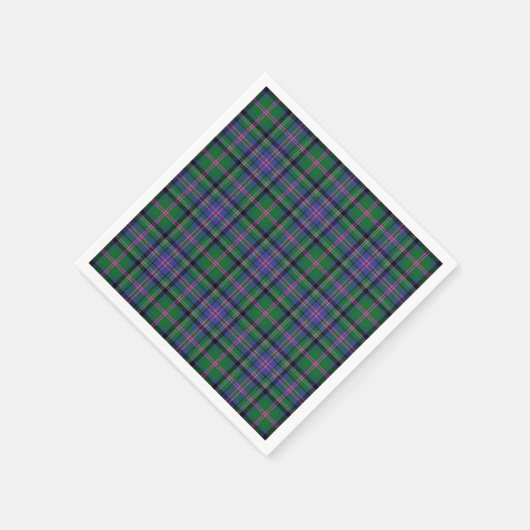 Clan Cooper Tartan Plaid Servetten (Hoek)