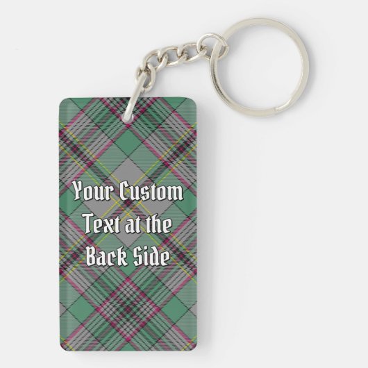 Clan Craig Crest Acrylische Sleutelhanger (achterkant)