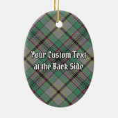 Clan Craig Crest Ceramic Ornament (Achterkant)