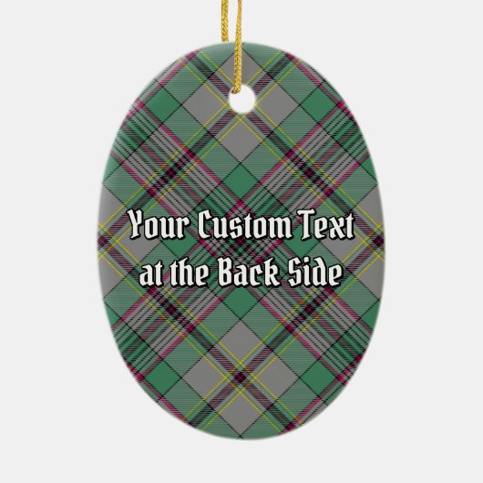 Clan Craig Crest Ceramic Ornament (Achterkant)