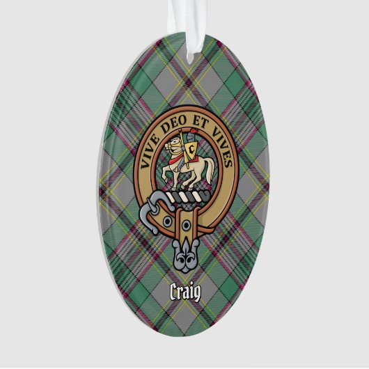 Clan Craig Crest Ornament (voorkant)