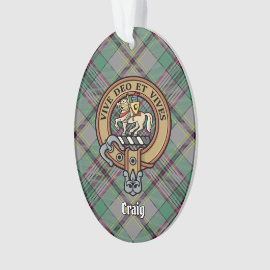 Clan Craig Crest Ornament (voorkant)