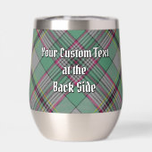 Clan Craig Crest over Tartan (Achterkant)