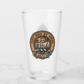 Clan Craig Crest over Tartan Glas (Voorkant)