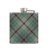 Clan Craig Crest over Tartan Heupfles (Achterkant)