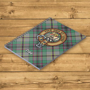 Clan Craig Crest over Tartan Notitieboek