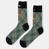 Clan Craig Crest over Tartan Socks Sokken (Links)