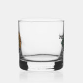 Clan Craig Crest over Tartan Whisky Glas (Links)
