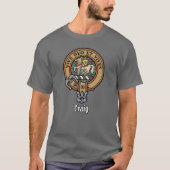 Clan Craig Crest T-Shirt (Voorkant)