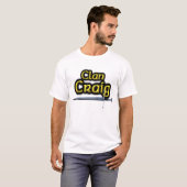 Clan Craig Geïnspired Scottish T-shirt (Voorkant volledig)