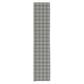 Clan Craig Grey en Groene Schotse Tartan Korte Tafelloper (Voorkant)