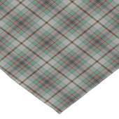 Clan Craig Grey en Groene Schotse Tartan Korte Tafelloper (Hoek)