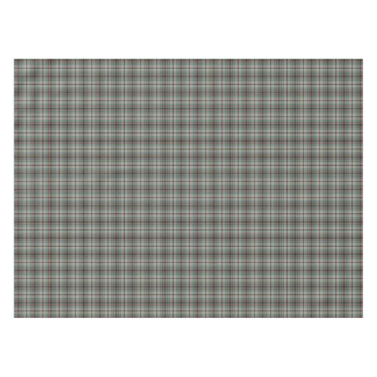 Clan Craig Grey en Groene Schotse Tartan Tafelkleed (Voorkant (Horizontaal))