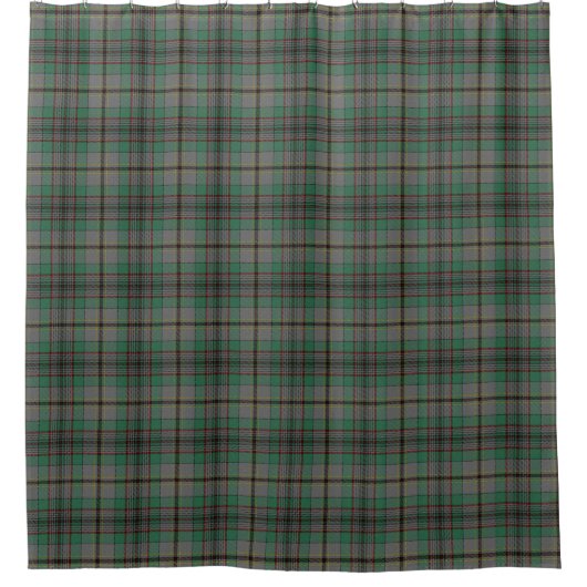 Clan Craig Scottish Heritage Tartan Douchegordijn (Voorkant)
