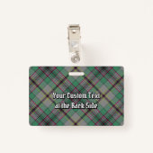 Clan Craig Tartan Badge (Achterkant met clip)
