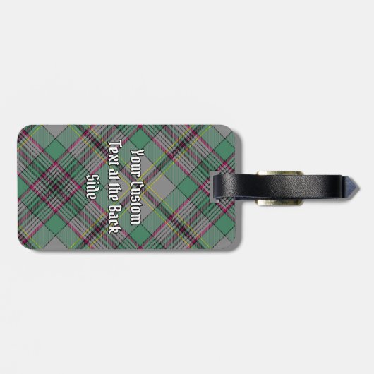 Clan Craig Tartan Bagagelabel (Achterkant horizontaal)