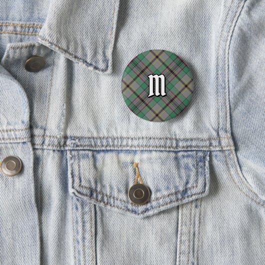 Clan Craig Tartan Button (In situ)