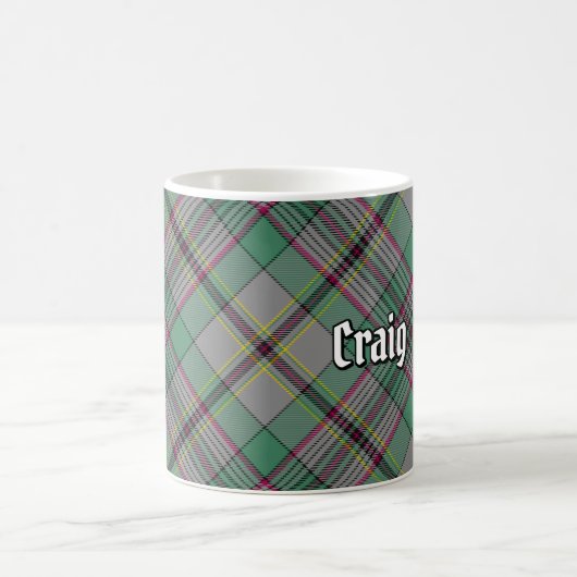 Clan Craig Tartan Coffee Mok (Center)